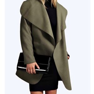 NWT Short Waterfall Coat